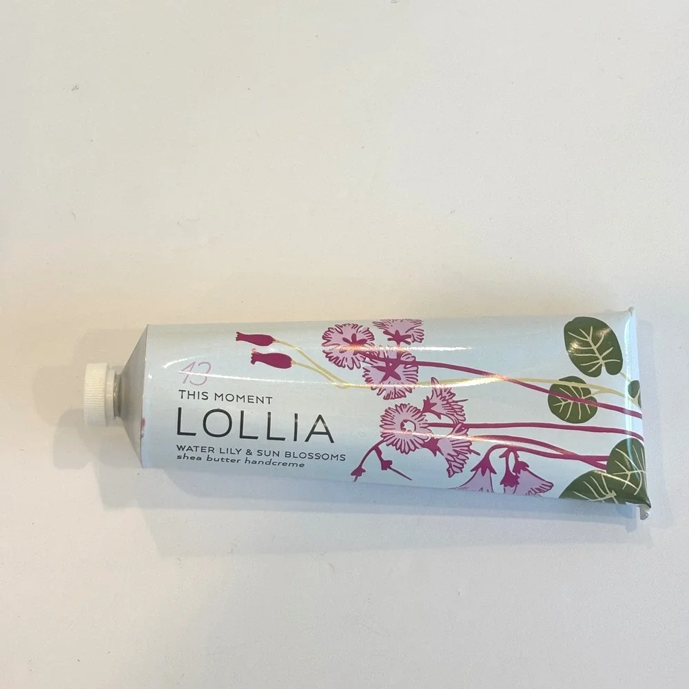 Lollia This Moment No. 43 Water Lily & Sun Blossoms Shea Butter Handcream 4oz